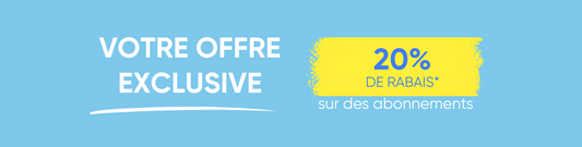 Abonnez-vous ! Profitez de l'offre en cours
