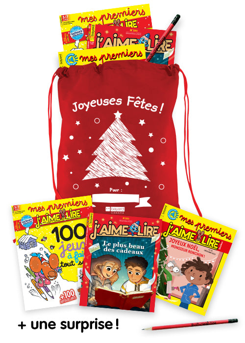 Sac à surprises de Noël - 6 à 8 ans