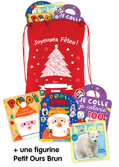 Sac à surprises de Noël - 1 à 3 ans
