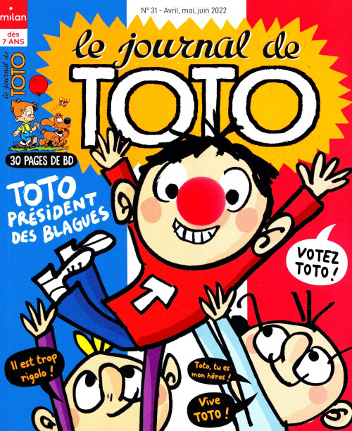LE JOURNAL DE TOTO #31 - Toto président des blagues