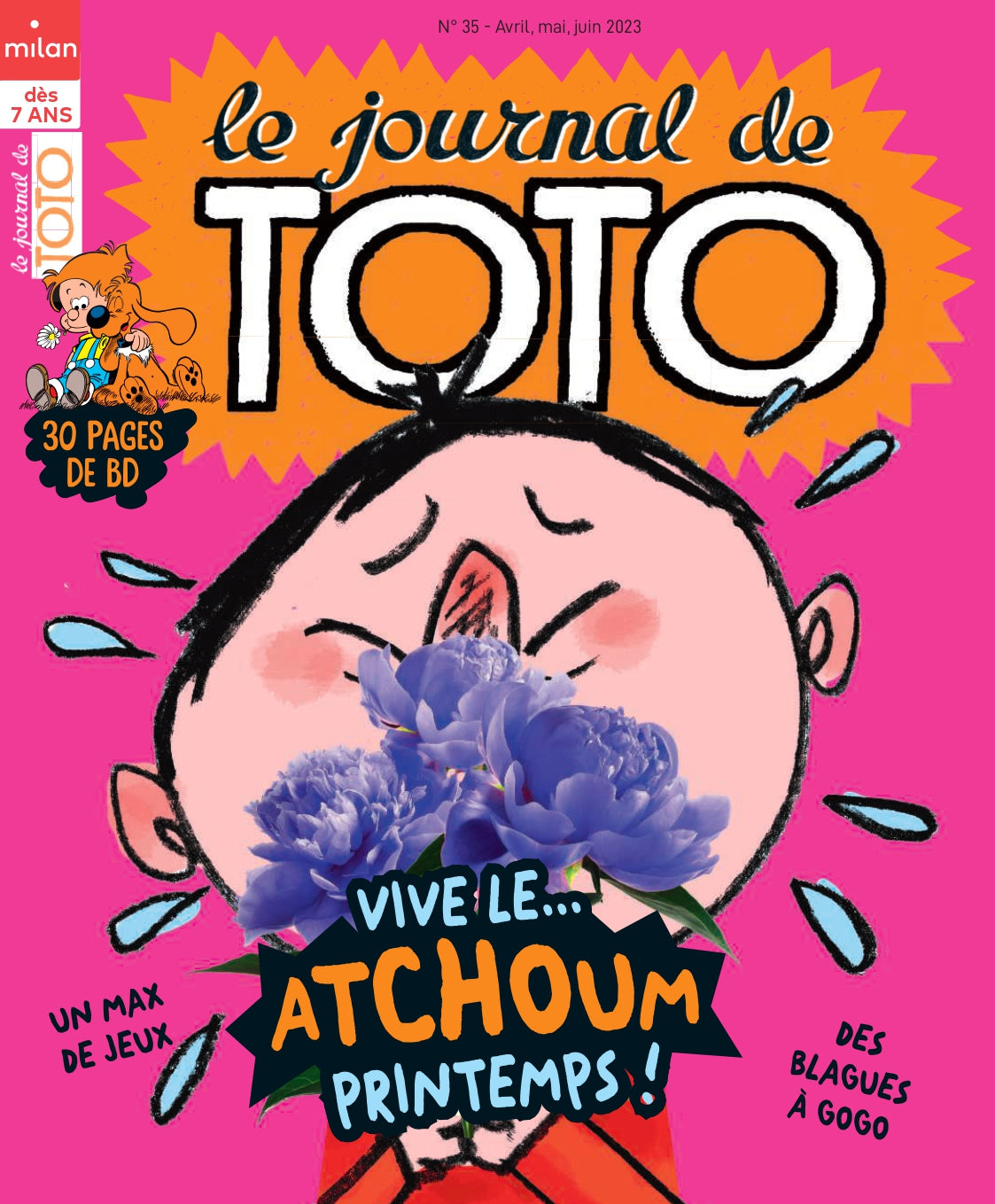 HS LE JOURNAL DE TOTO #35 - VIVE LE... ATCHOUM PRINTEMPS !