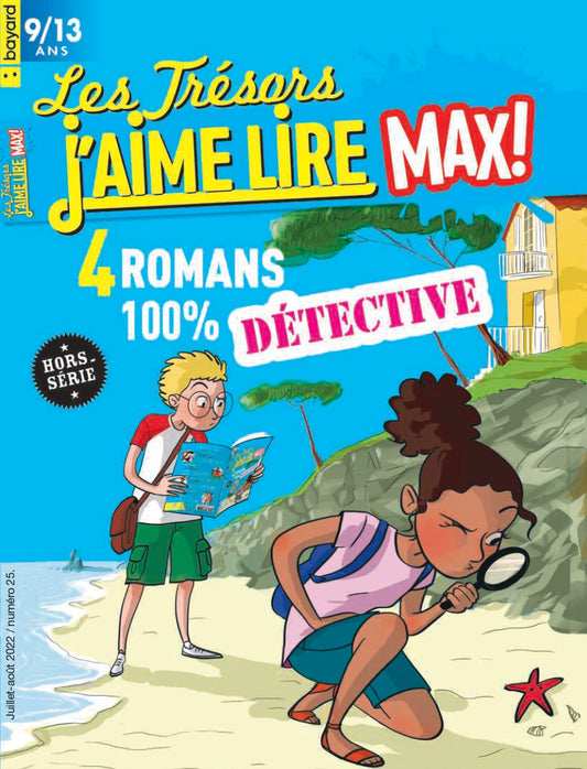 HS LES TRÉSORS DE J'AIME LIRE MAX #25 - 4 romans 100% détective