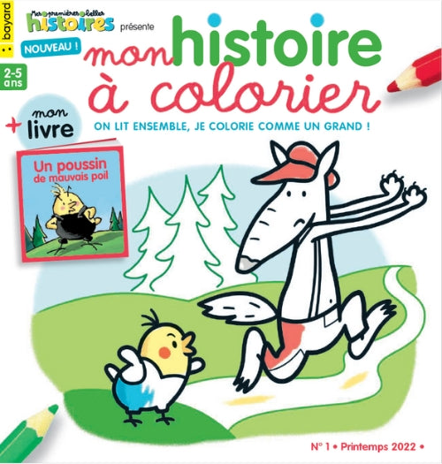 MON HISTOIRE À COLORIER N01 - Printemps 2022