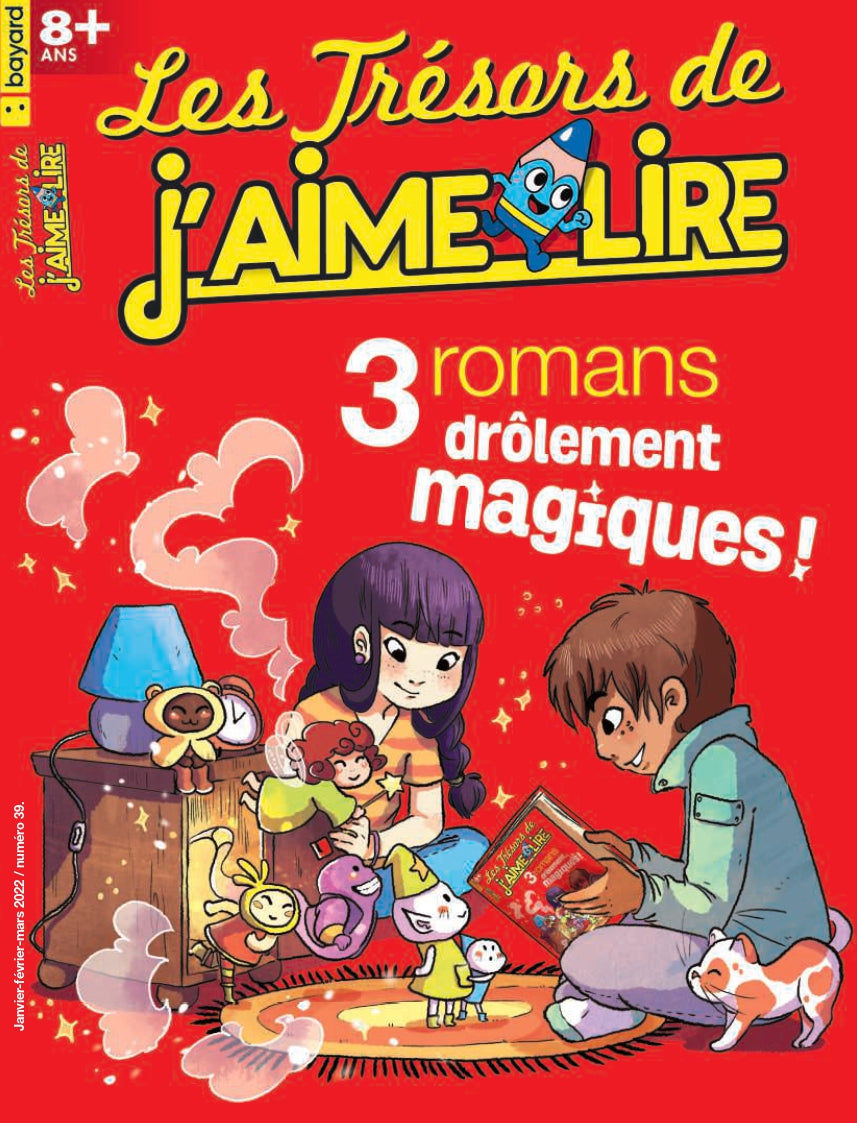 LES TRÉSORS DE J'AIME LIRE #39 - 3 romans drôlement magiques !