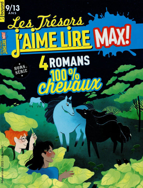 HS LES TRÉSORS DE J'AIME LIRE MAX #27 - 4 romans 100% chevaux