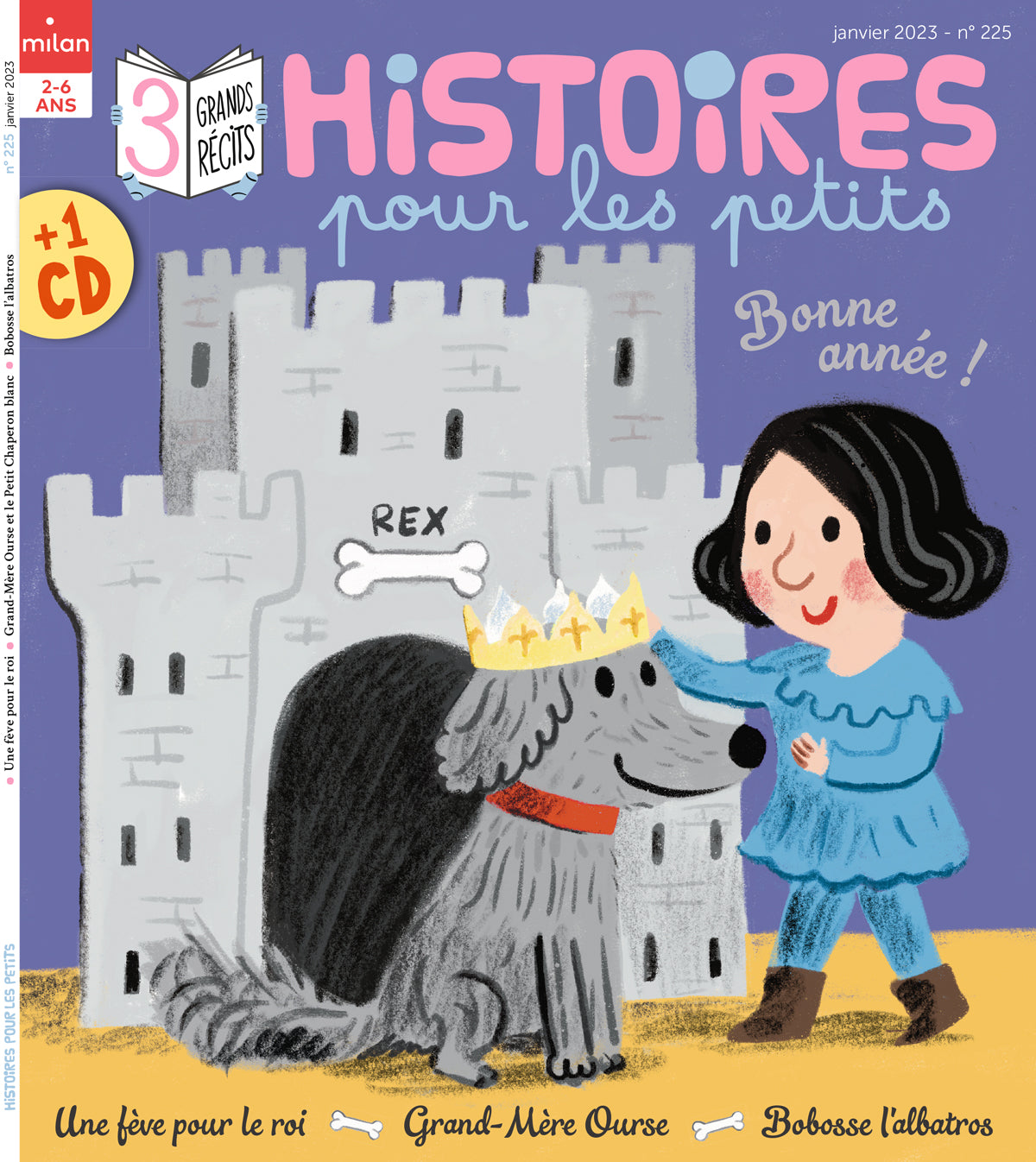 MAG HISTOIRES POUR LES PETITS #225- JANV 2023