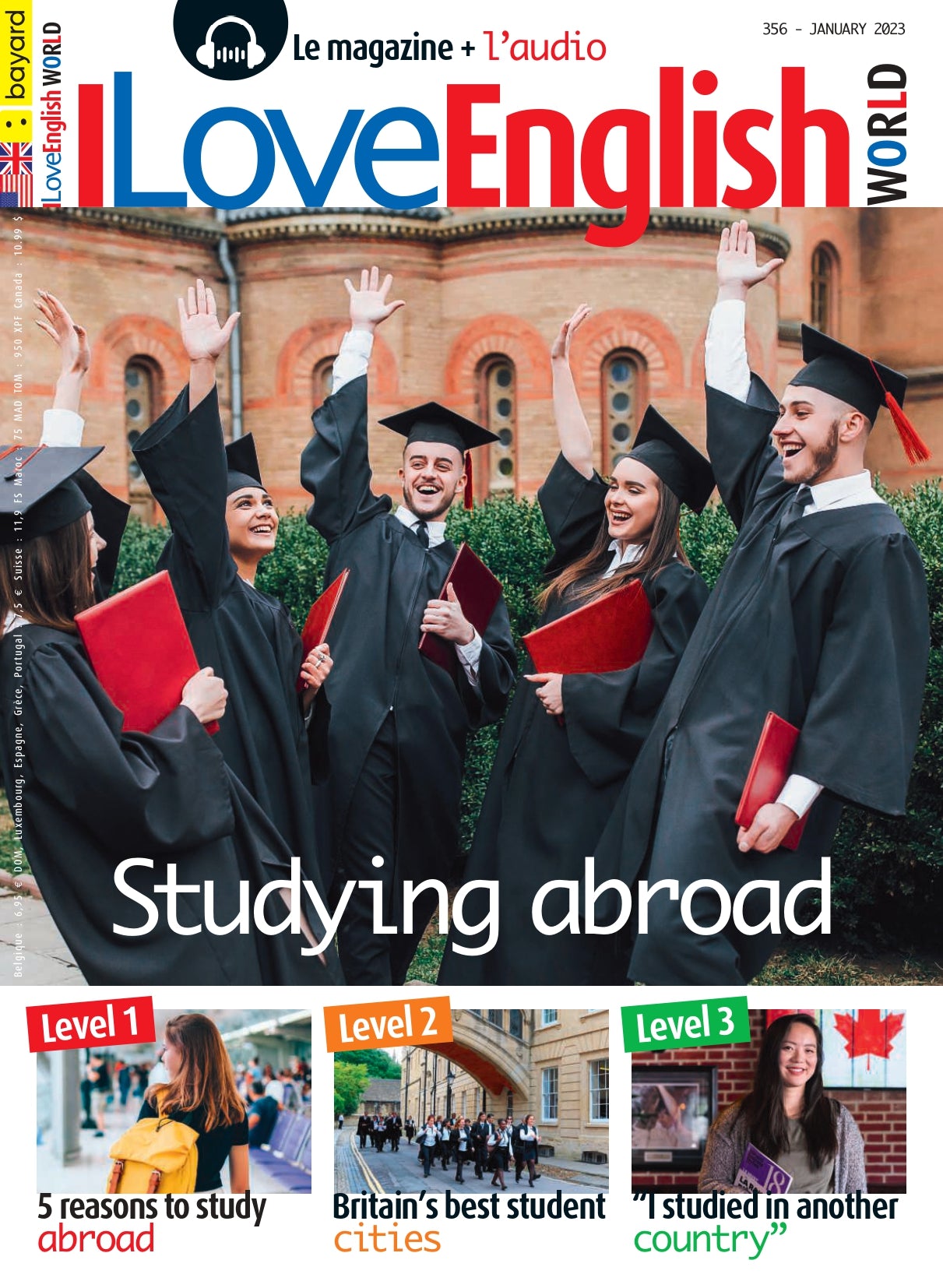 MAG I LOVE ENGLISH WORLD #356- JANVIER 2023