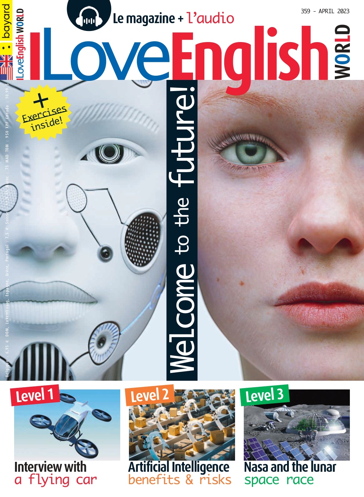 MAG I LOVE ENGLISH WORLD #359- AVRIL 2023