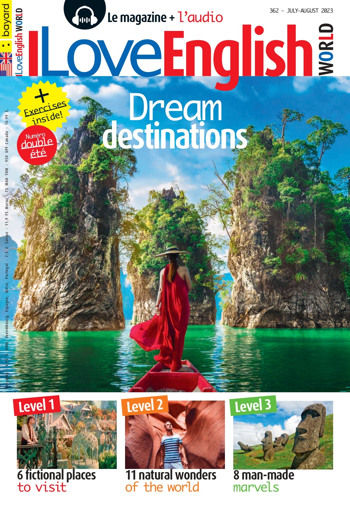 MAG I LOVE ENGLISH WORLD #362- JUILL-AUG 2023