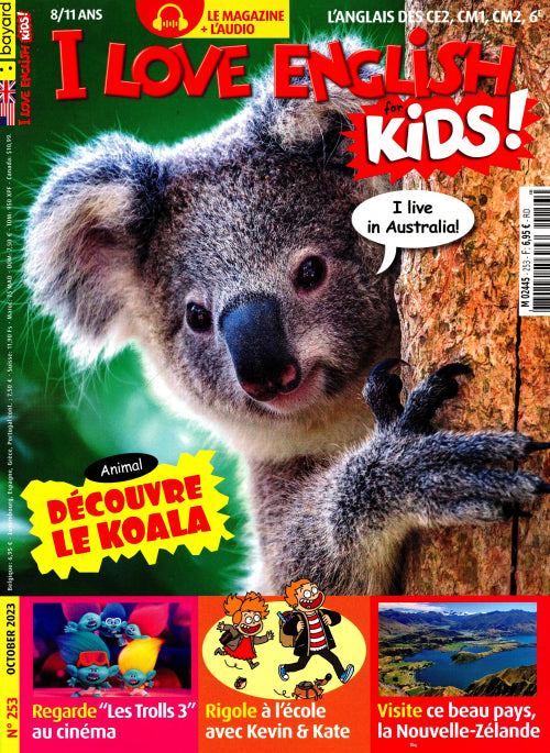 MAG I LOVE ENGLISH KIDS #253- OCTOBRE 2023