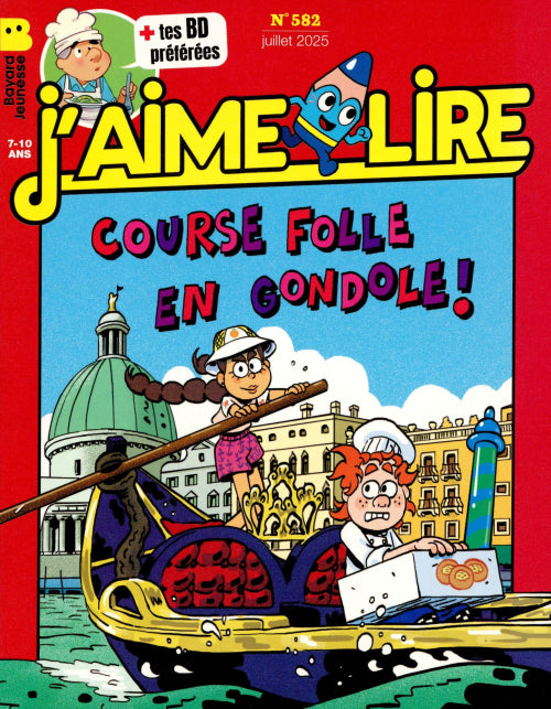 J'AIME LIRE #582 - JUILLET 2025
