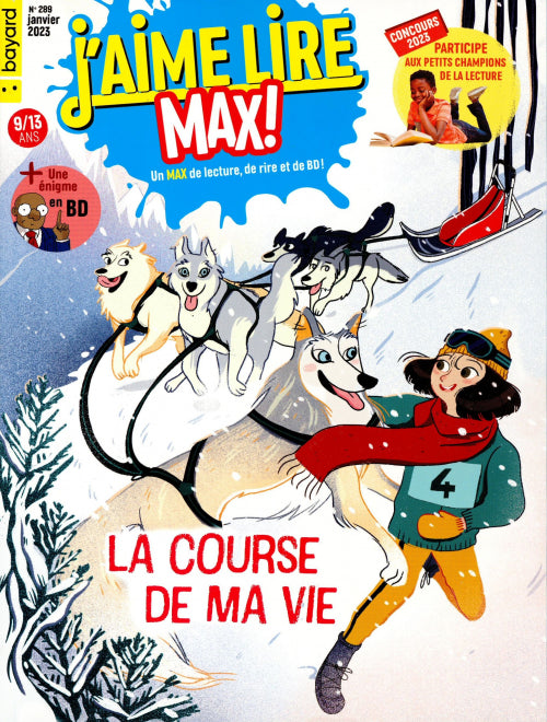MAG J'AIME LIRE MAX #289- JANVIER 2023