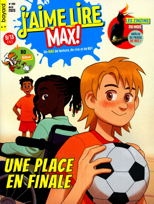 MAG J'AIME LIRE MAX #292- AVRIL 2023