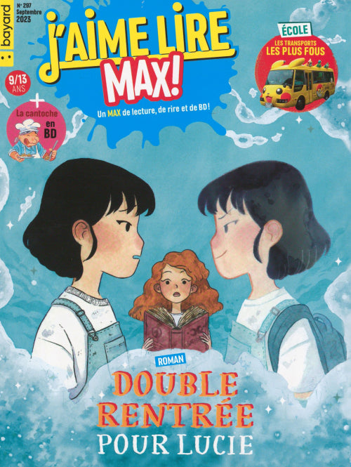 MAG J'AIME LIRE MAX #297- SEPTEMBRE 2023