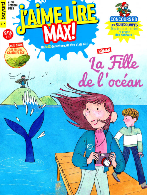 MAG J'AIME LIRE MAX #298- OCTOBRE 2023