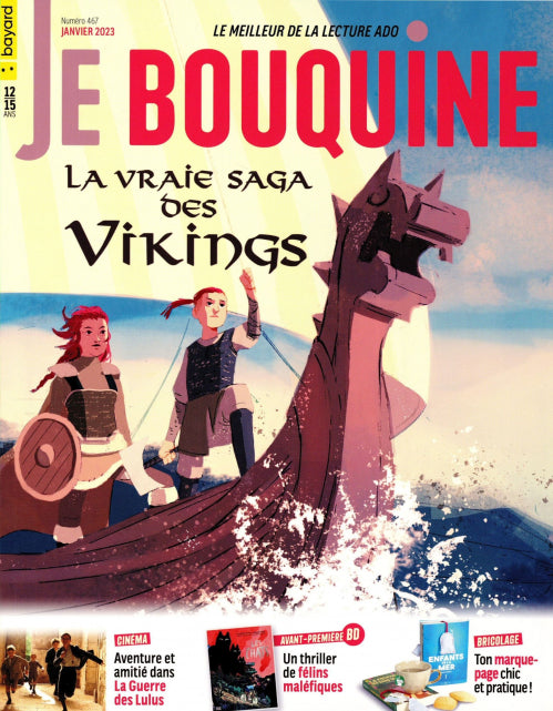 MAG JE BOUQUINE #467- JANVIER 2023