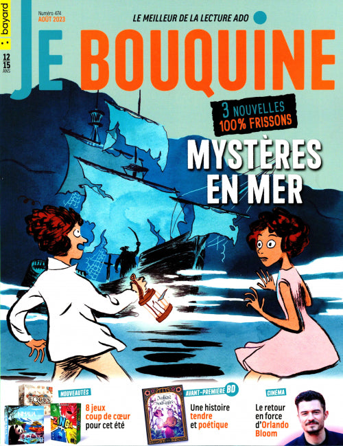 JE BOUQUINE #474- AOÛT 2023