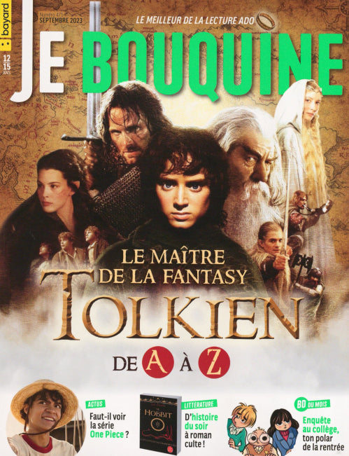 MAG JE BOUQUINE #475- SEPTEMBRE 2023