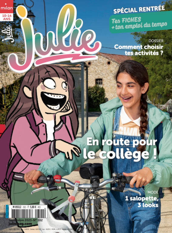 MAG JULIE #302 - SEPTEMBRE 2023