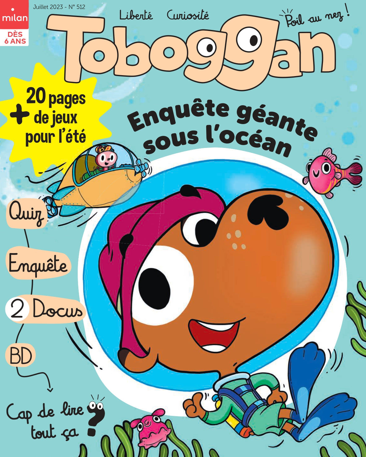 MAG TOBOGGAN #512- JUILLET 2023