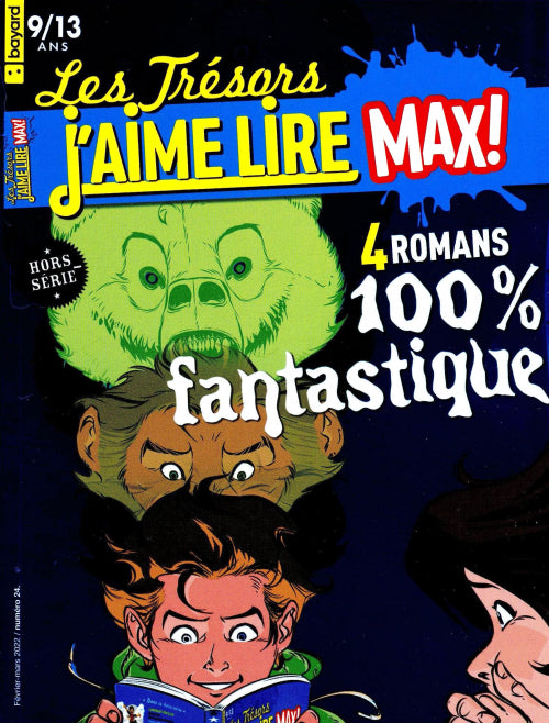 HS LES TRÉSORS DE J'AIME LIRE MAX #24 - 4 romans 100% fantastique