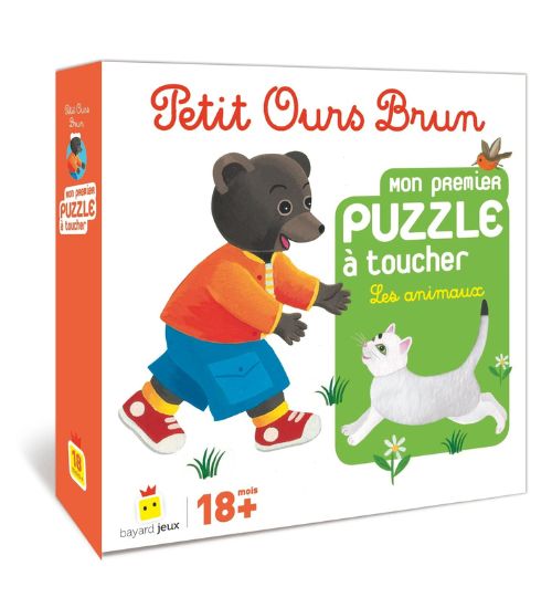 Mon premier puzzle à toucher Petit Ours Brun