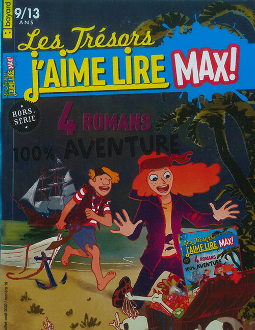 J'AIME LIRE MAX 4 ROMANS 100% AVENTURE