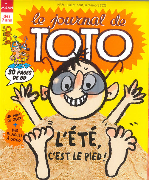 LE JOURNAL DE TOTO NO 24 - L'été c'est le pied!