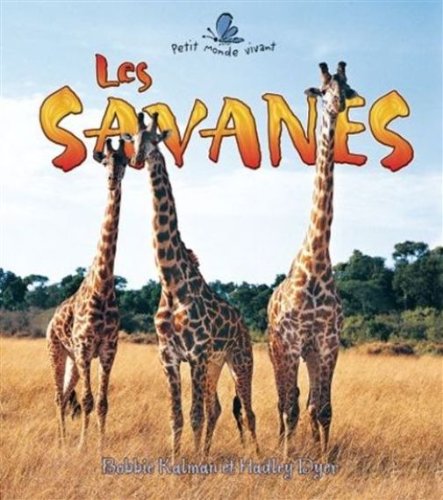 Les animaux de la savane africaine - Éditions Tourbillon - Livres Jeunesse