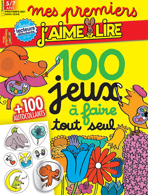 HORS-SÉRIE MES PREMIERS J'AIME LIRE NO32 - 100 JEUX À FAIRE TOUT SEUL