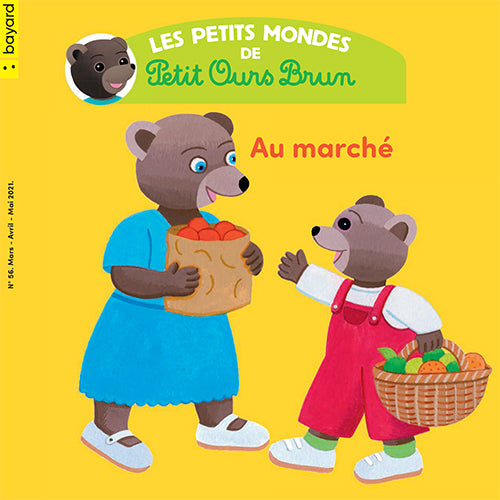 Les petits mondes de Petit Ours Brun - Au marché