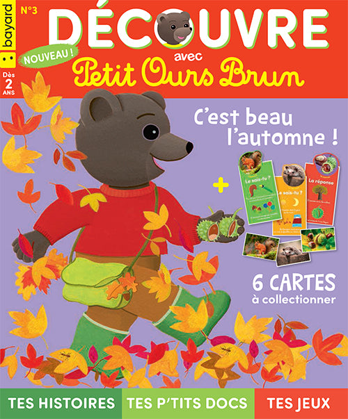 HORS-SÉRIE DÉCOUVRE AVEC PETIT OURS BRUN - NO3 C'EST BEAU L'AUTOMNE