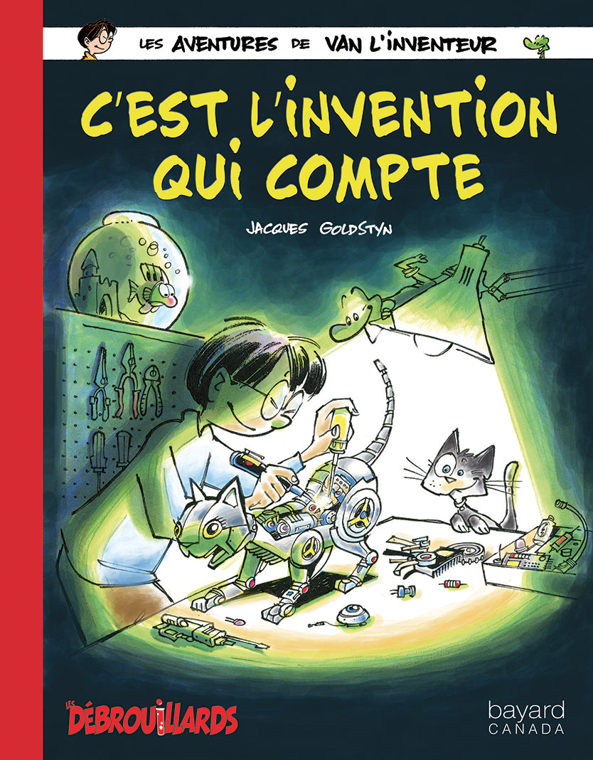 C'est l'invention qui compte! : Les Aventures de Van l'Inventeur - vol. 4 // promo debboutique