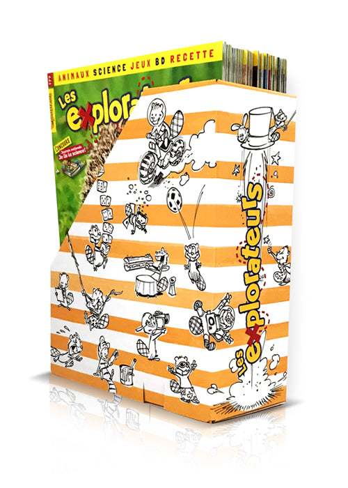 COFFRET DE RANGEMENT MAGAZINE LES EXPLORATEURS // promo explo-boutique