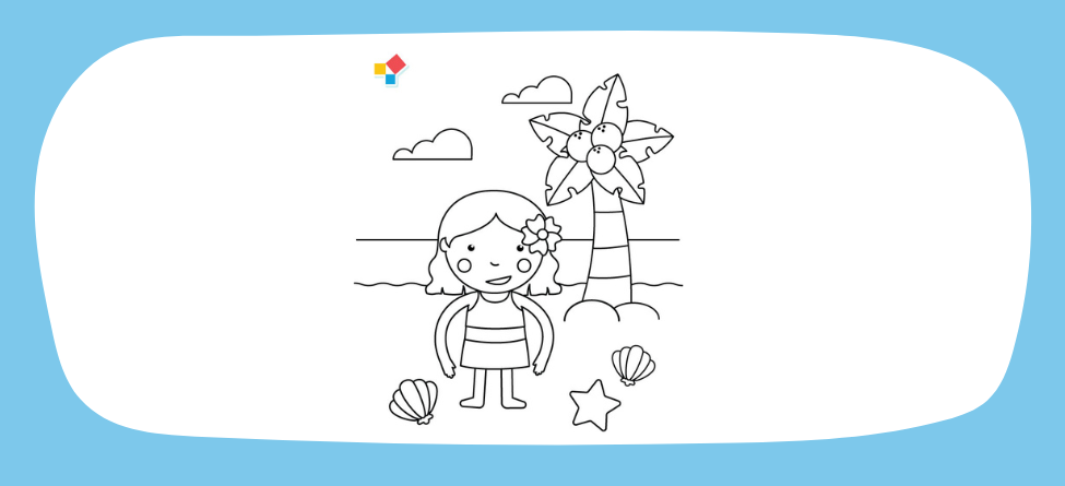 Coloriages Maternelle Montessori - Spécial Été