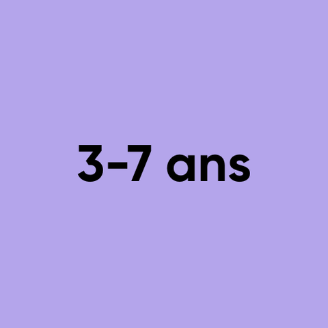 3-7 ans 