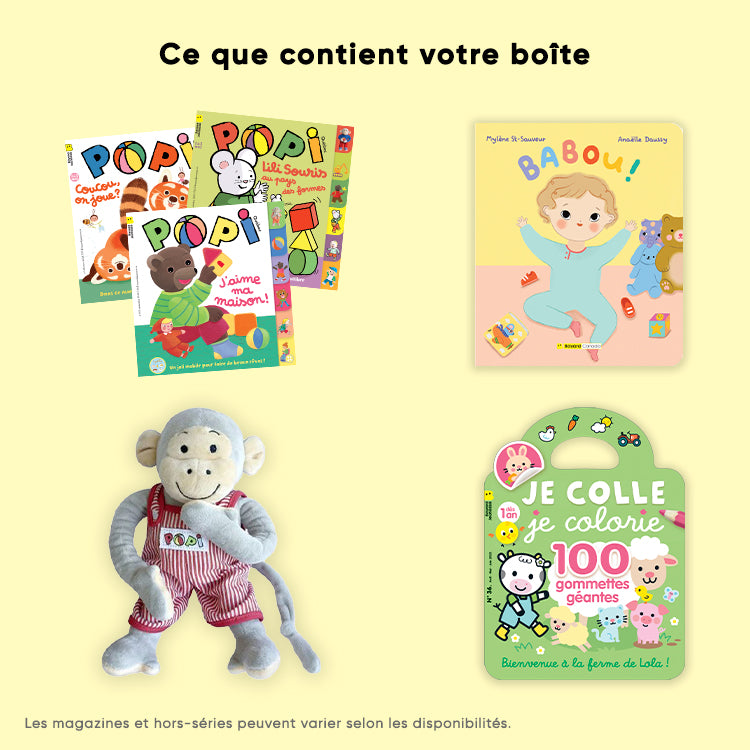 Boîte découverte 0-3 ans