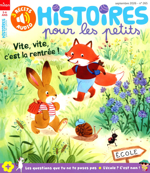HISTOIRES POUR LES PETITS #265 - SEPT 2026