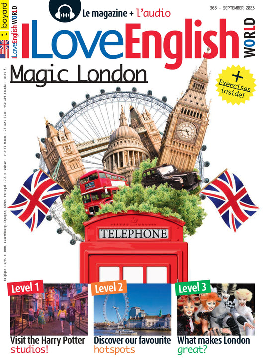 MAG I LOVE ENGLISH WORLD  #363- SEPTEMBRE 2023