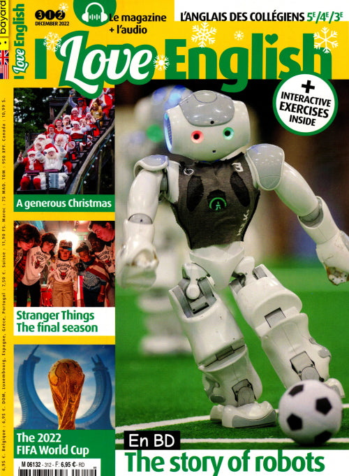 MAG I LOVE ENGLISH #312-DÉCEMBRE 2022
