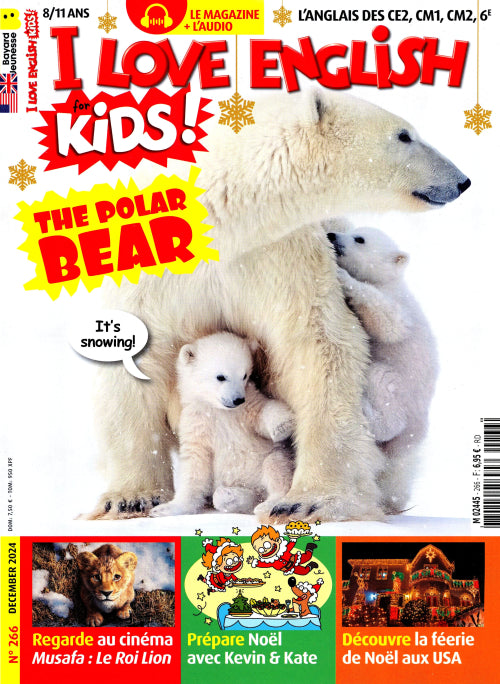 I LOVE ENGLISH KIDS #266 - DÉC 2024