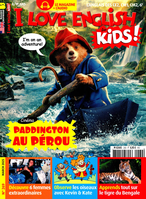I LOVE ENGLISH KIDS #269 - MARS 2025