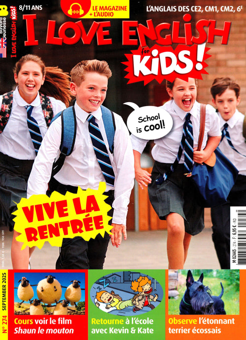 I LOVE ENGLISH KIDS #274 - SEPT 2025