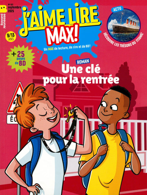 J'aime lire Max