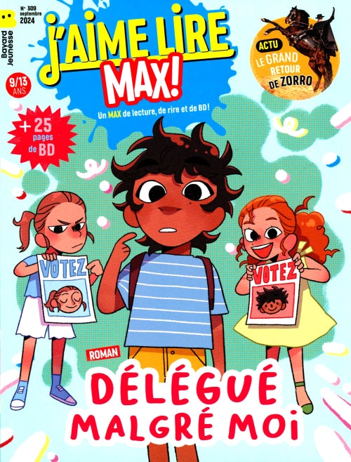 J'aime lire Max