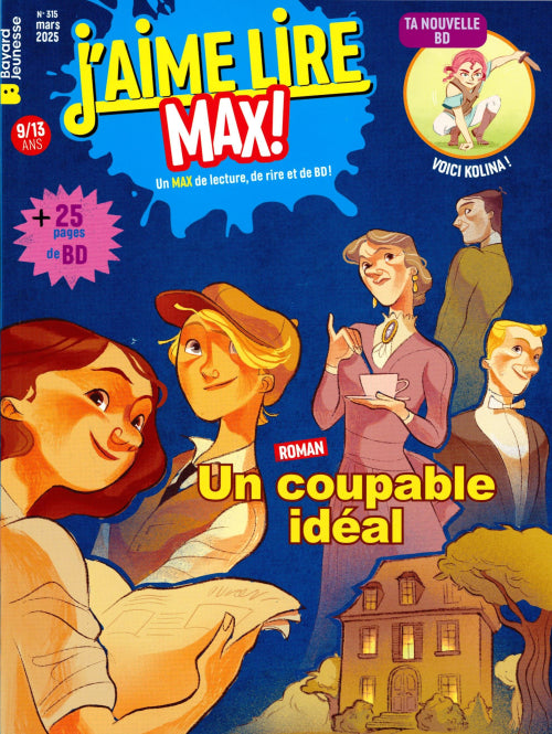 J'aime lire Max