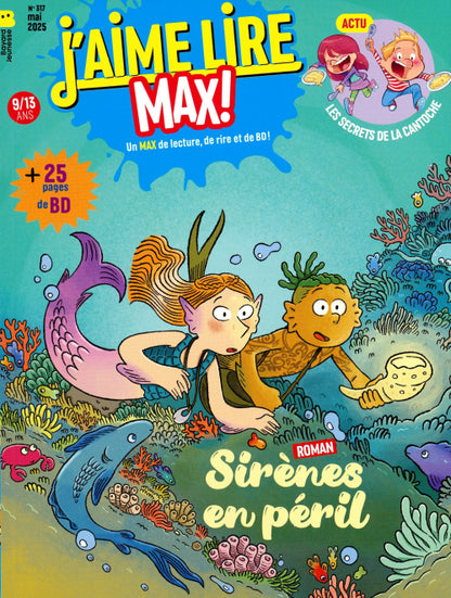 J'aime lire Max