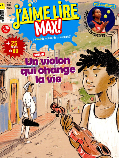 J'aime lire Max