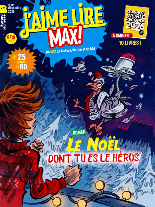 J'AIME LIRE MAX #324 - DÉCEMBRE  2025