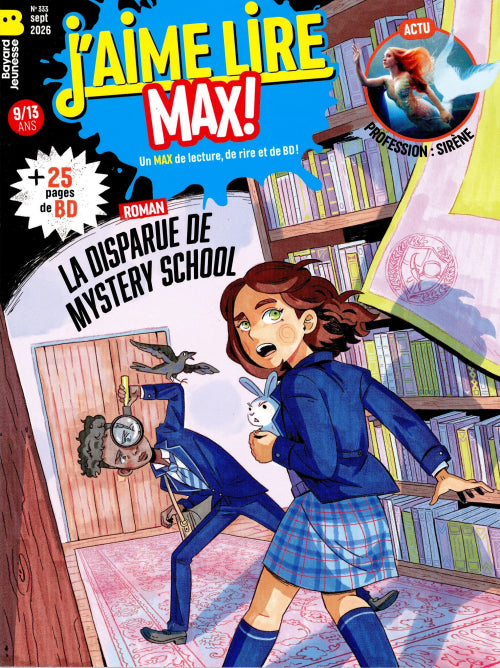 J'AIME LIRE MAX #333 - SEPT 2026